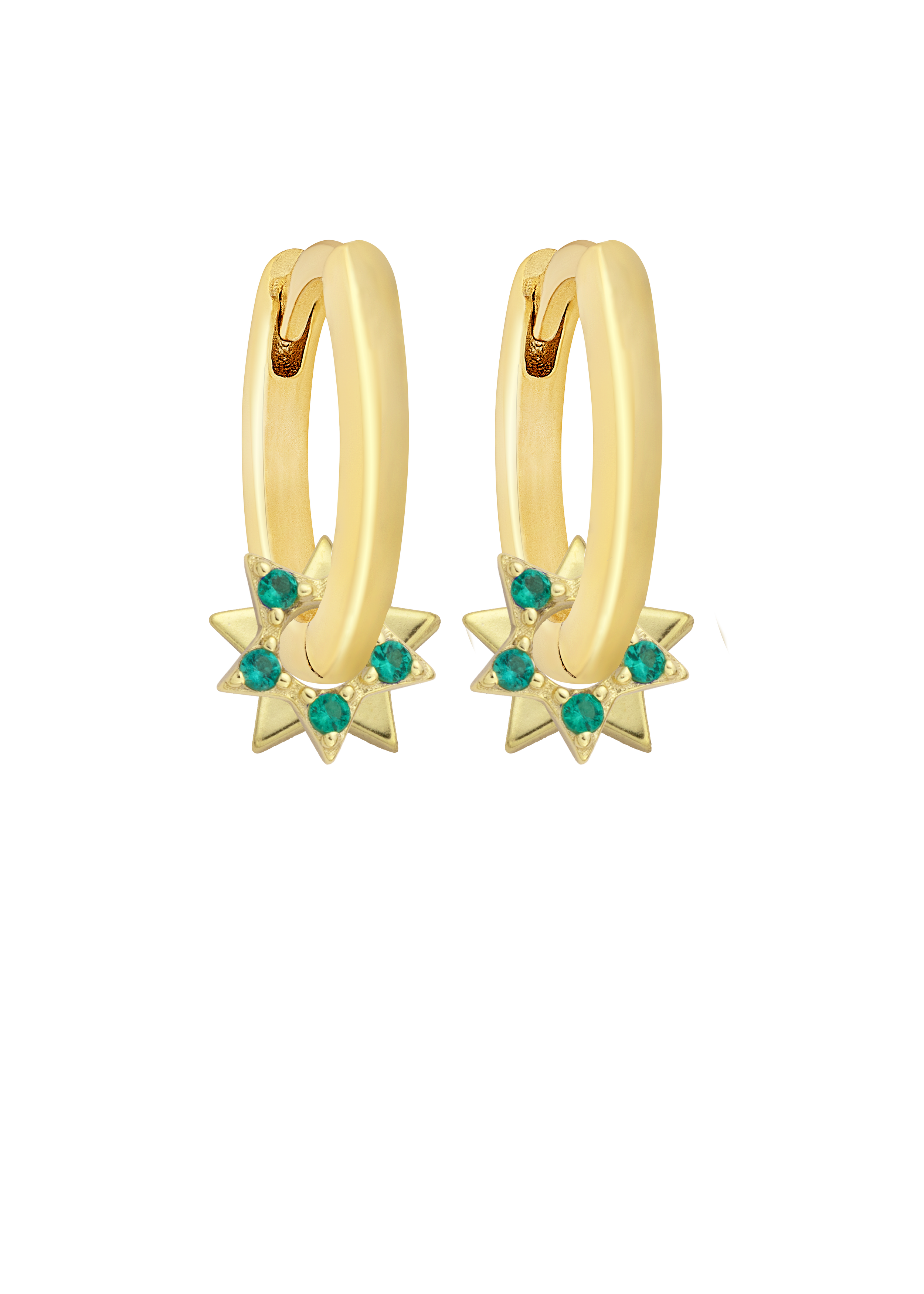 10mm Liliput Golden Hoops