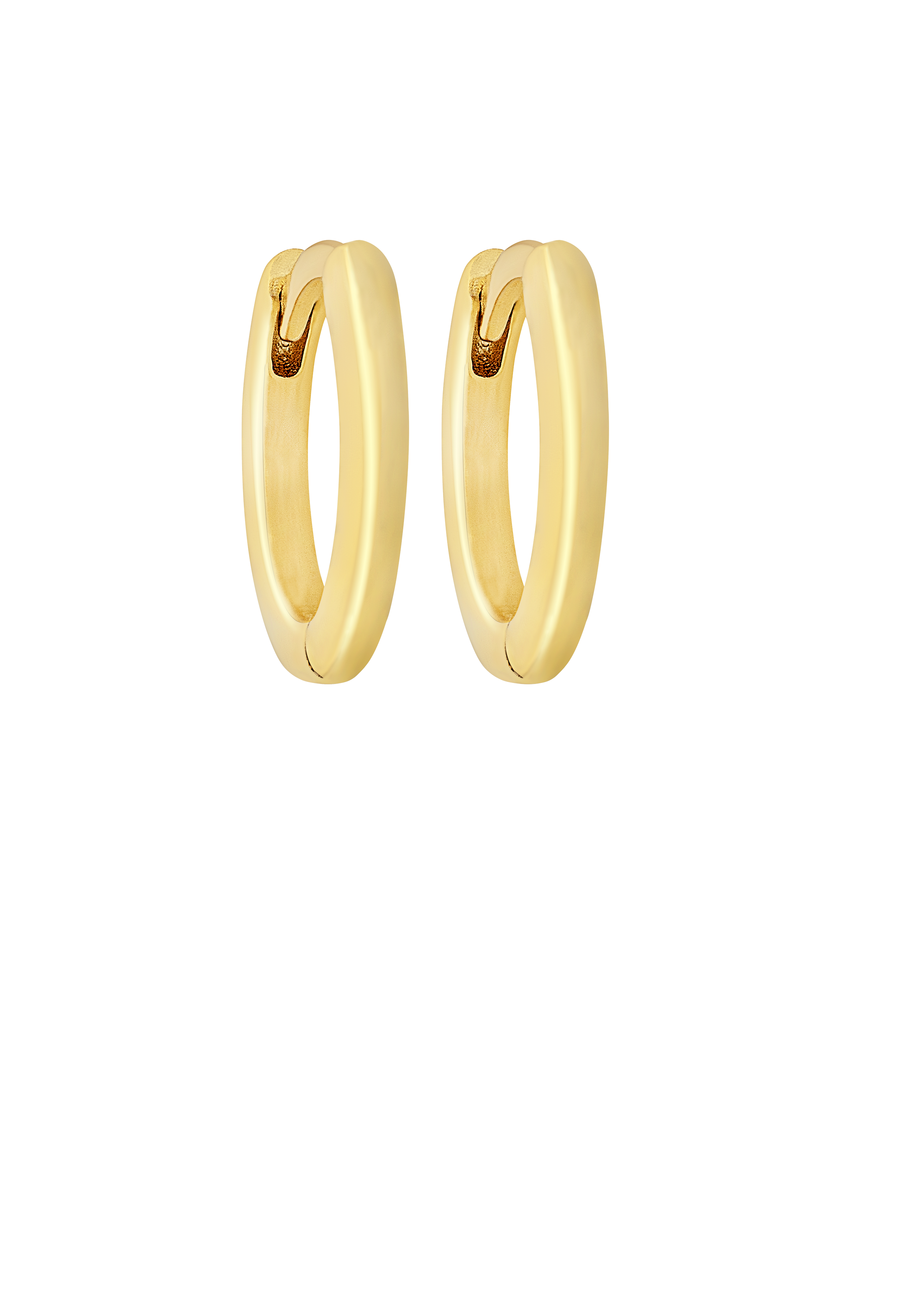 10mm Liliput Golden Hoops