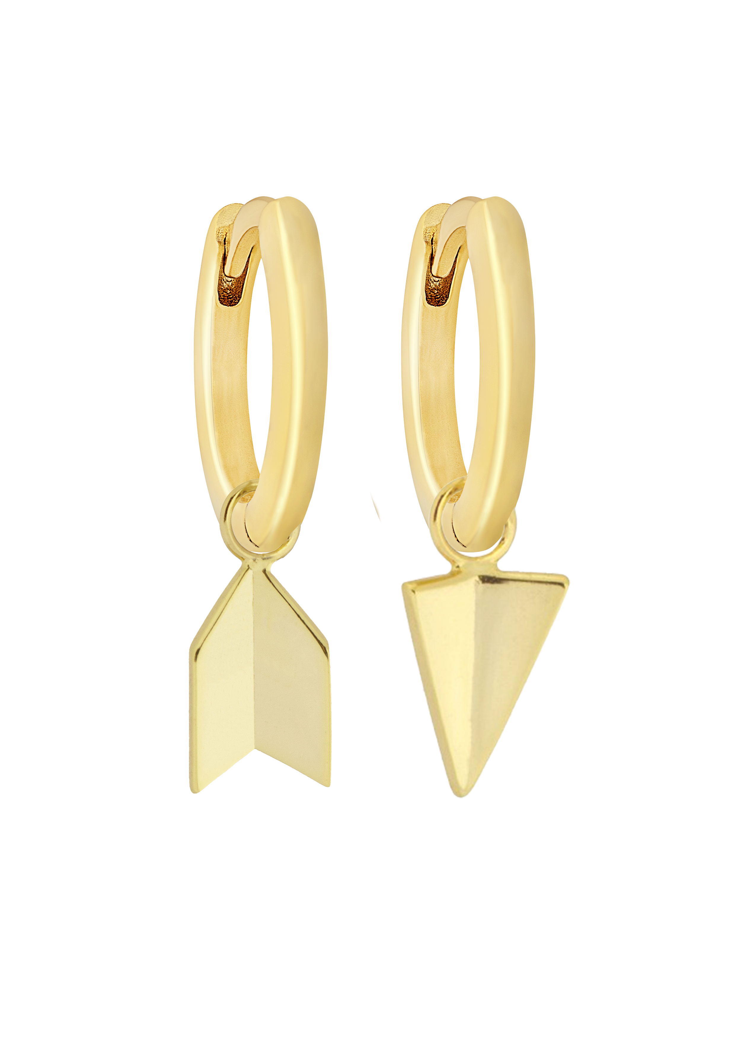 10mm Liliput Golden Hoops