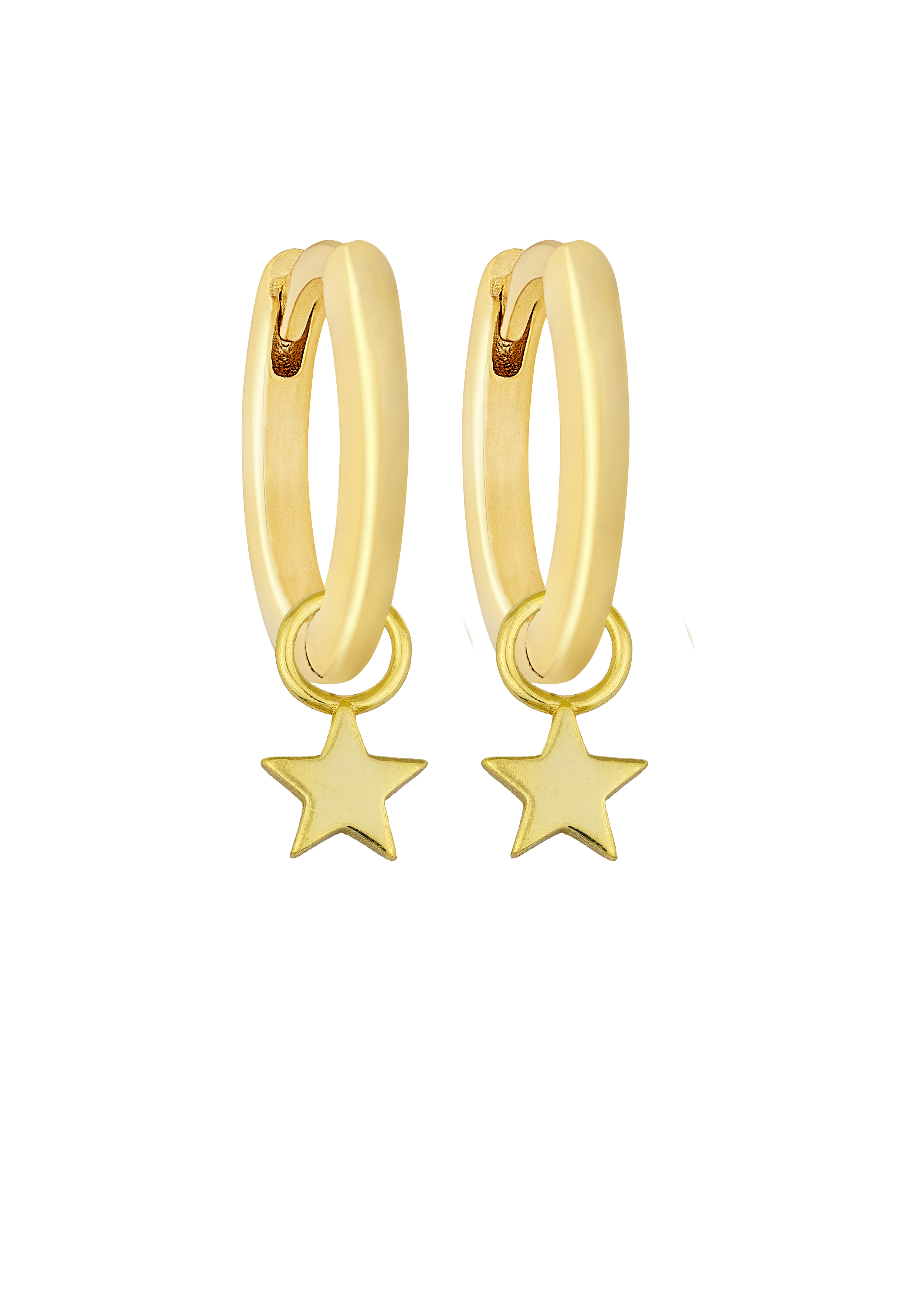 10mm Liliput Golden Hoops