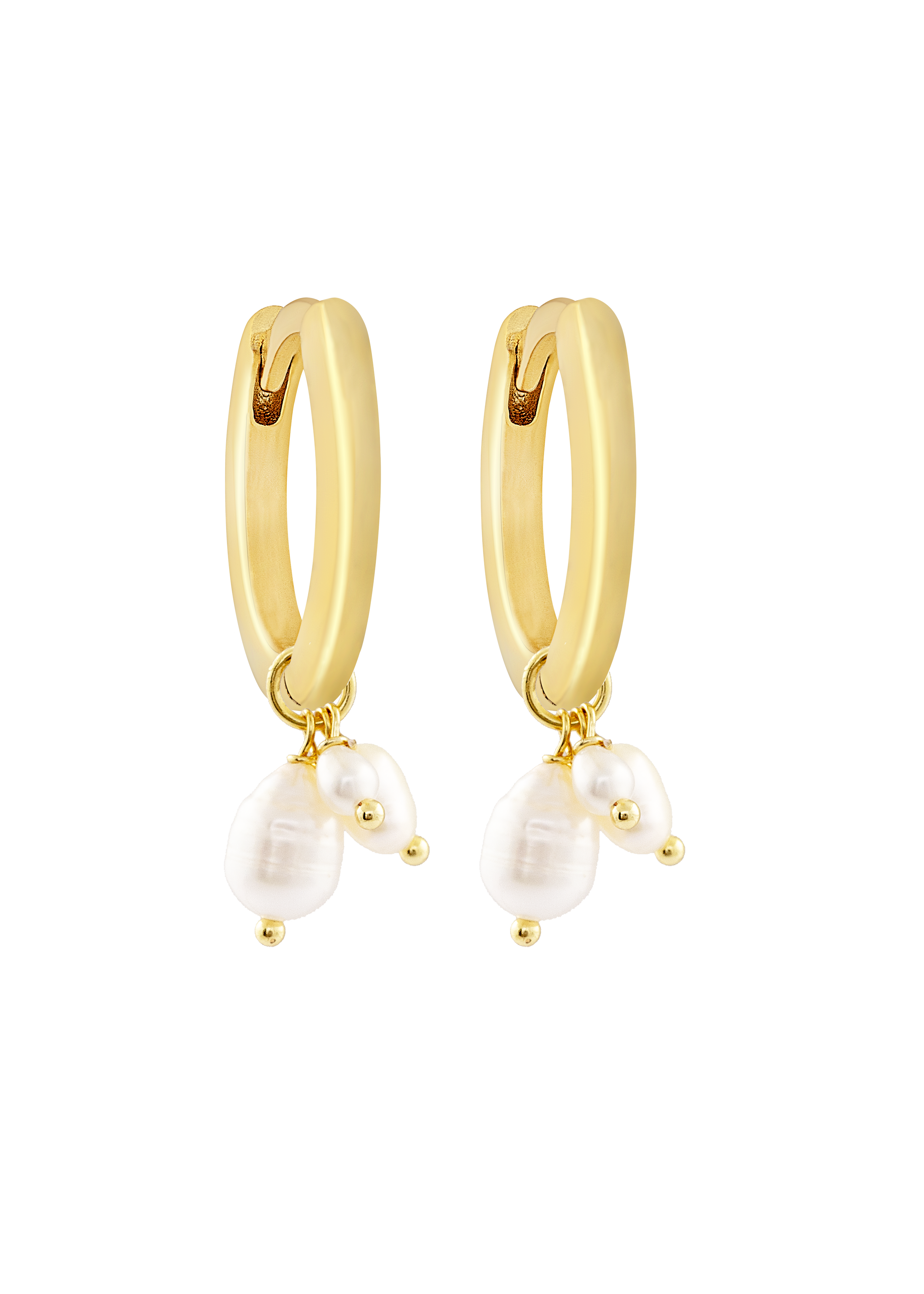 10mm Liliput Golden Hoops