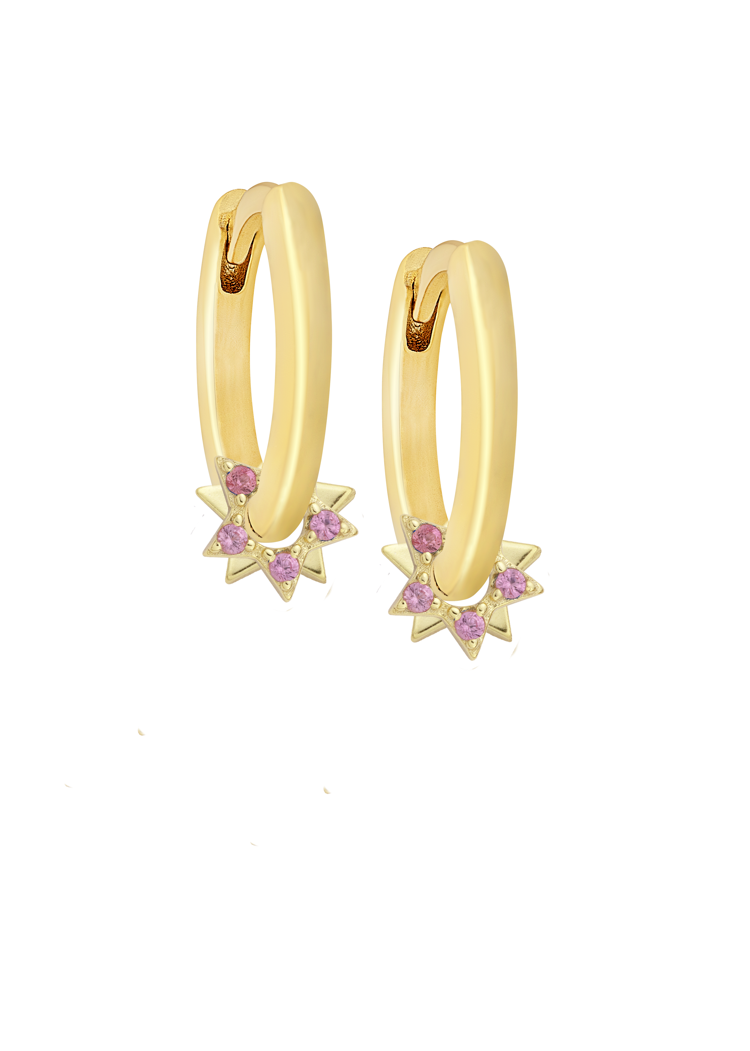 10mm Liliput Golden Hoops