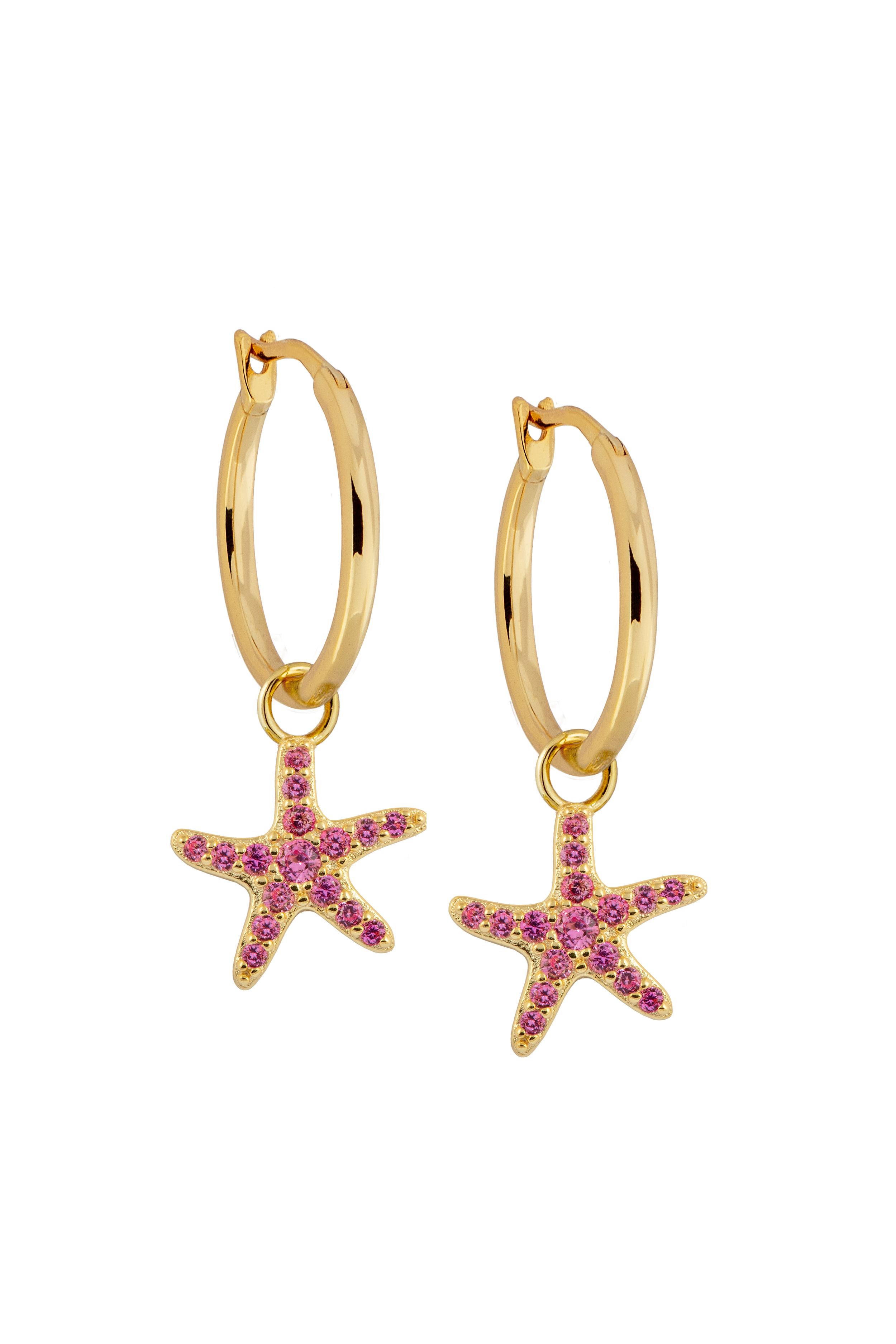 Pink Starfish charm