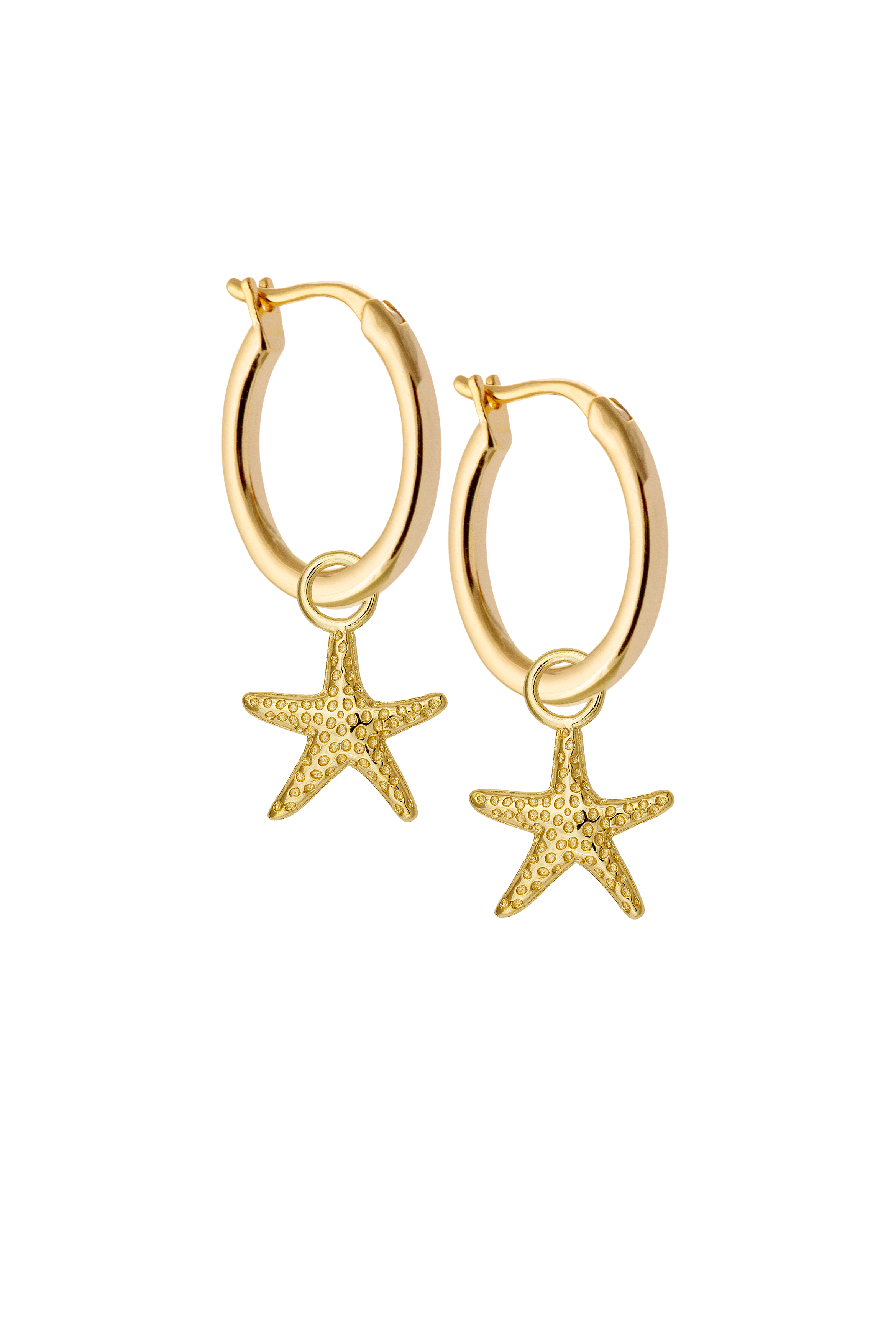 Golden Starfish Charm