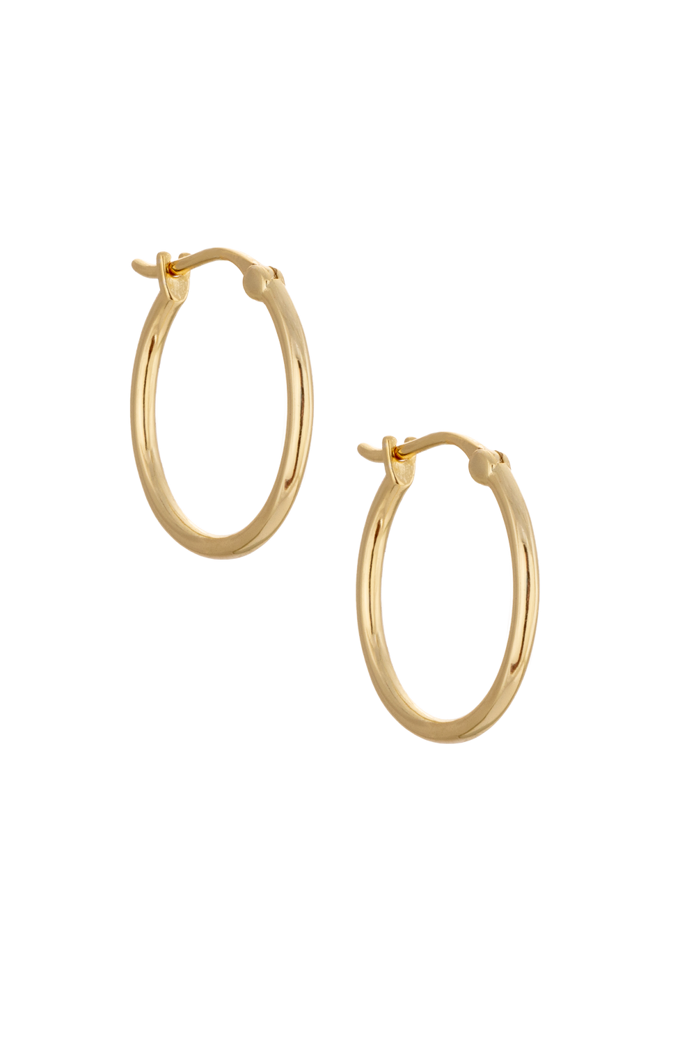 20mm Golden hoops with Charms