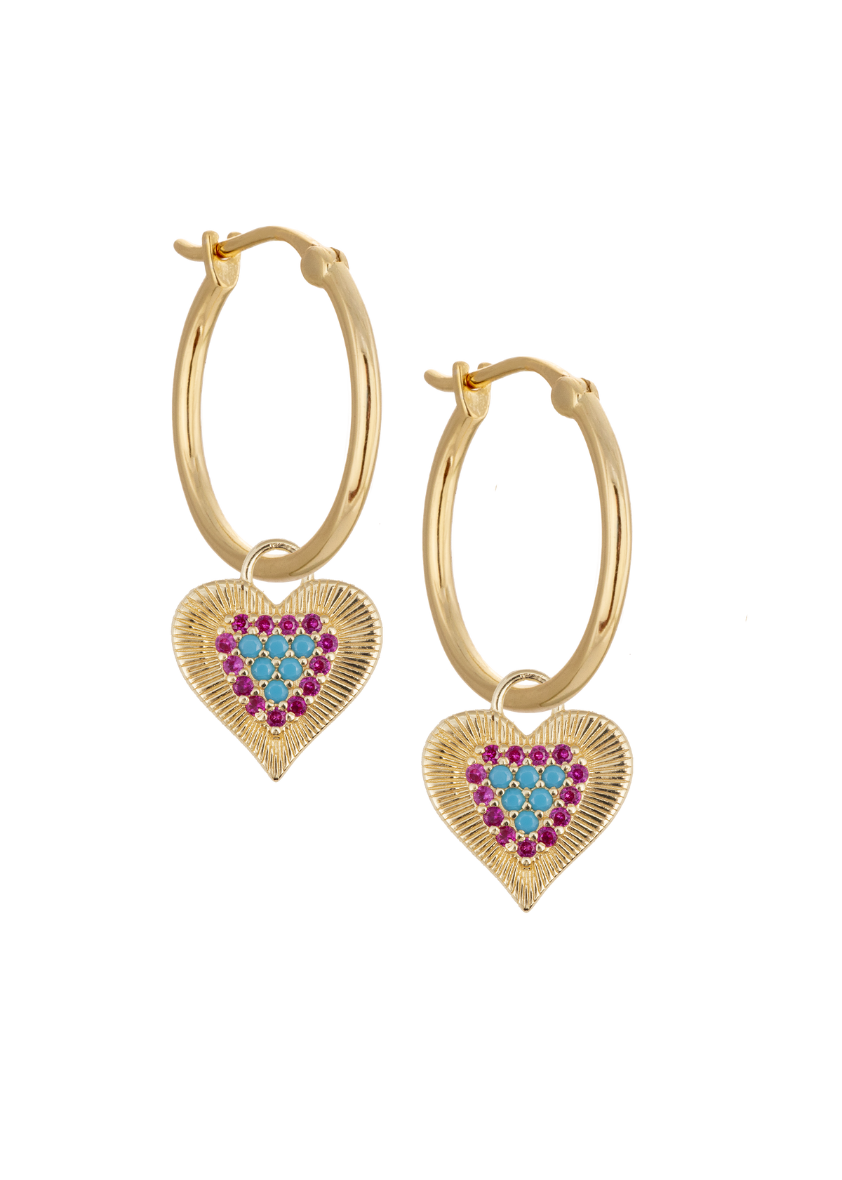 Mexican Heart Charm
