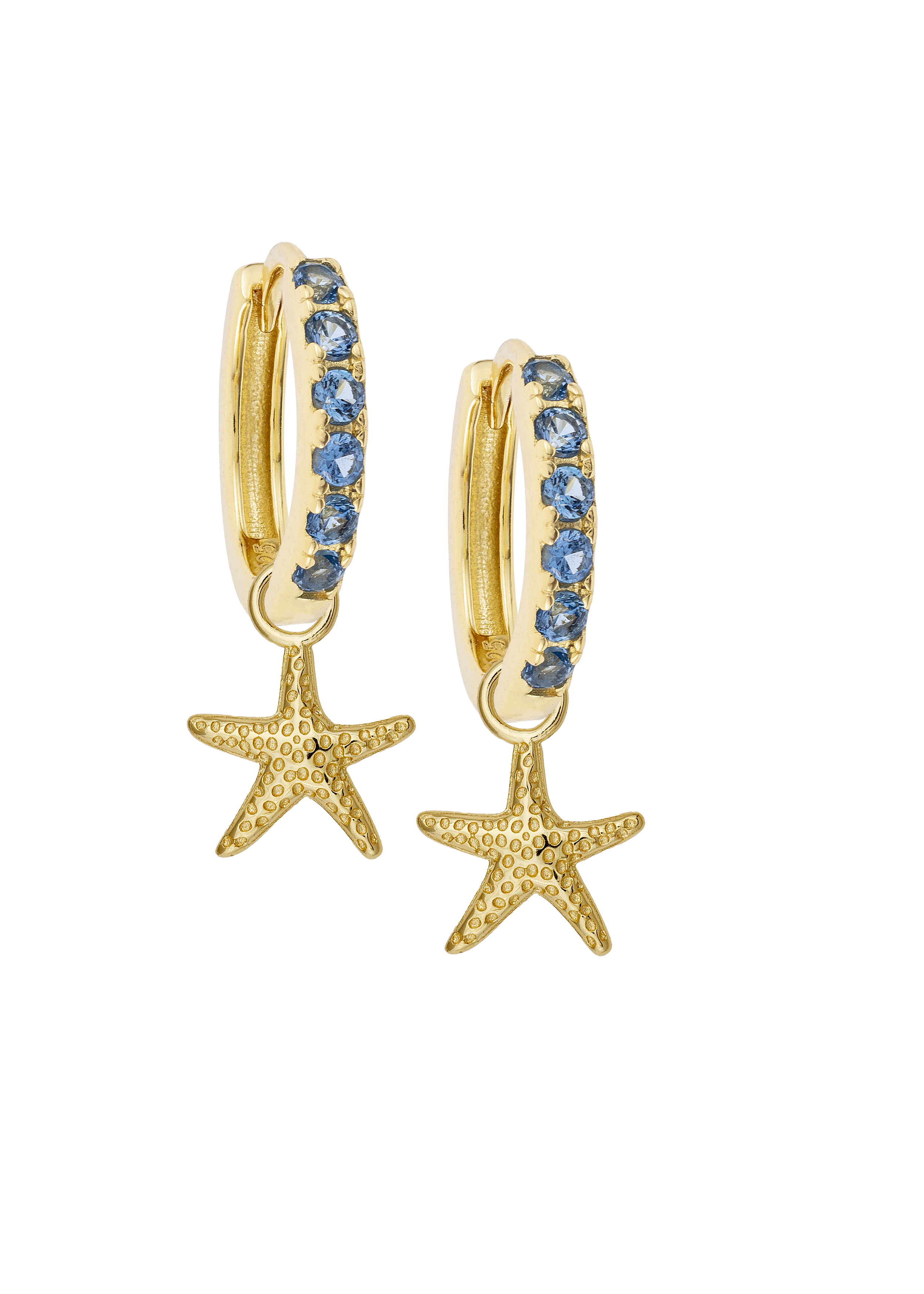 Golden Starfish Charm