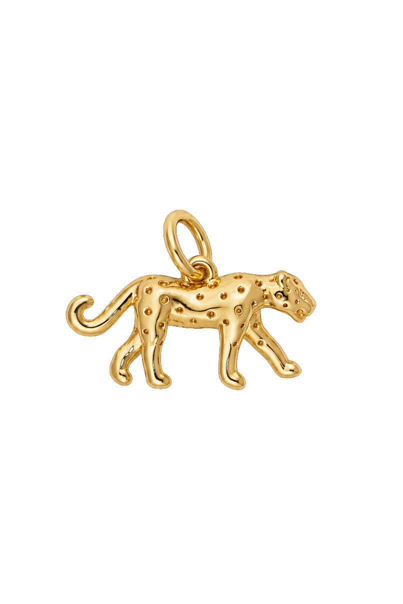 Prowling Cheetah Charm