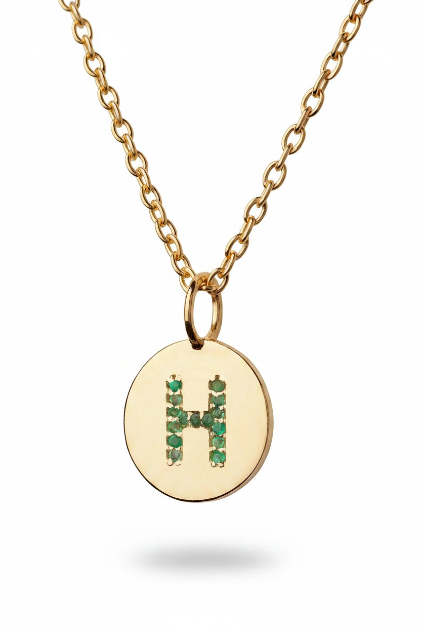 Alphabet Pendant "H"