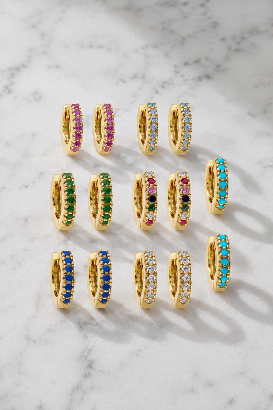HUGGIE Hoops 10mm (7 colours)