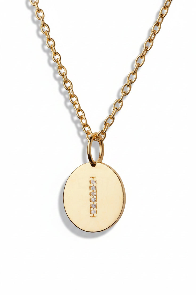 Alphabet Pendant "I"