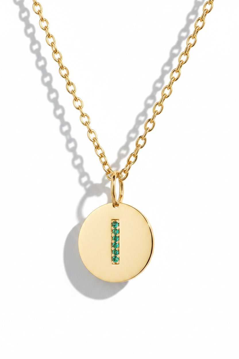 Alphabet Pendant "I"