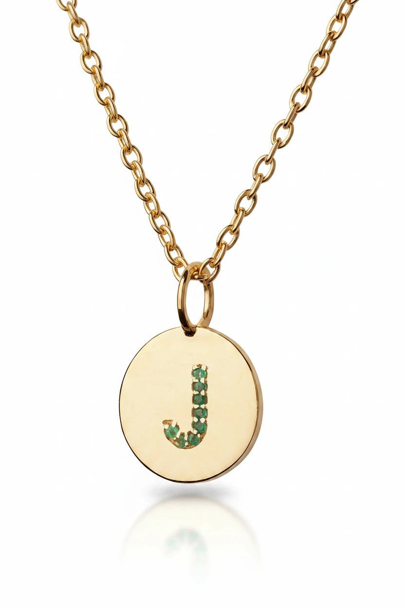 Alphabet Pendant "J"