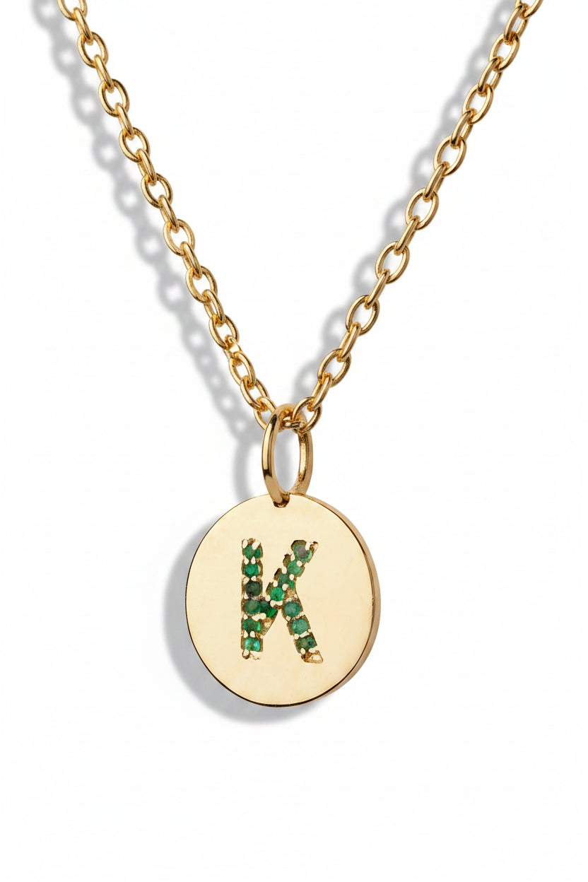 Alphabet Pendant "K"