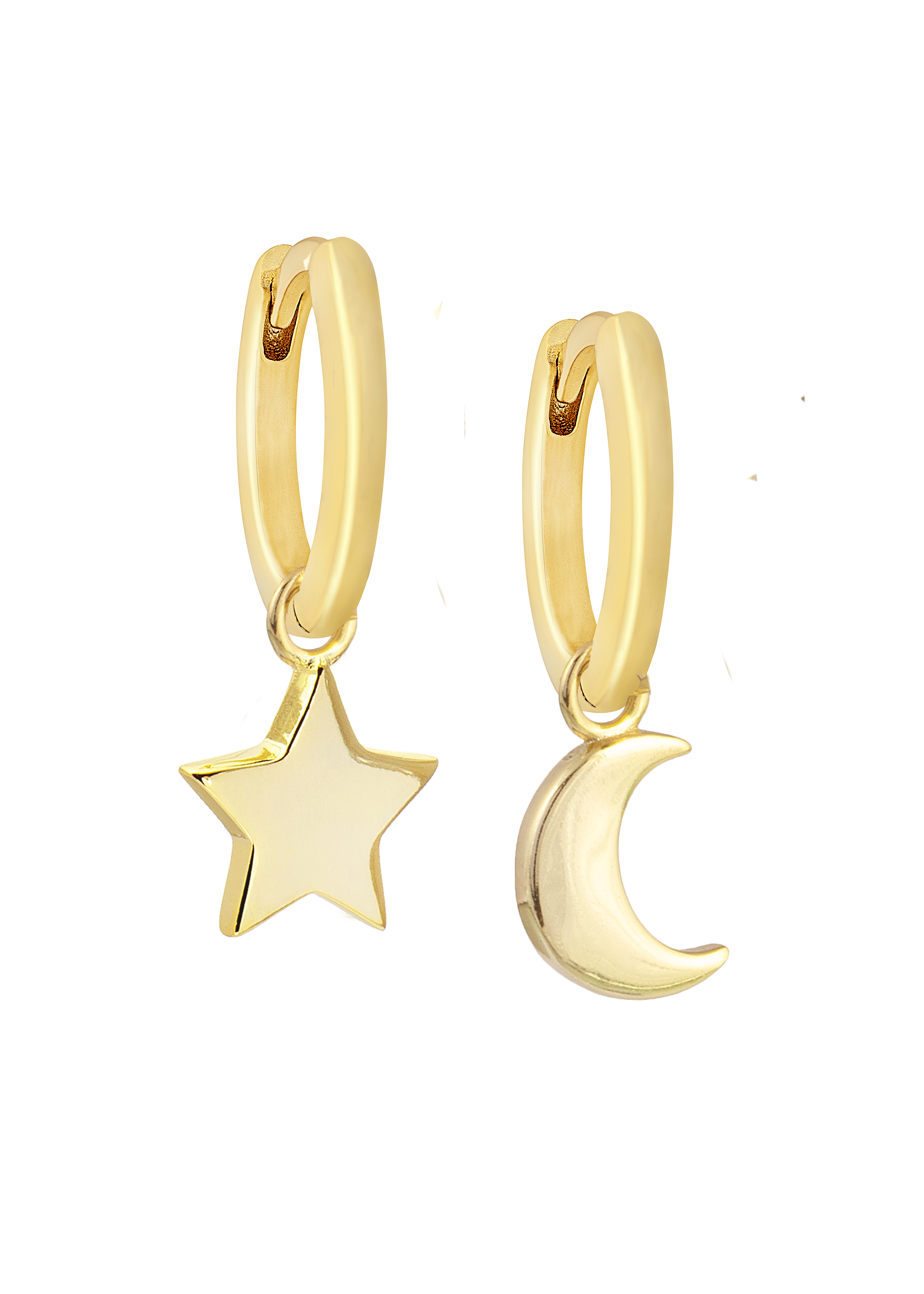 10mm Liliput Golden Hoops