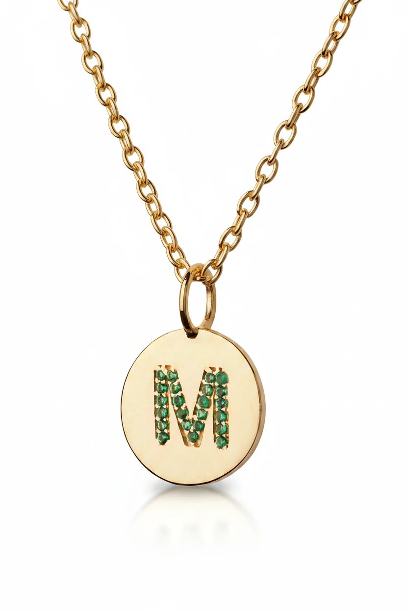Alphabet Pendant "M"