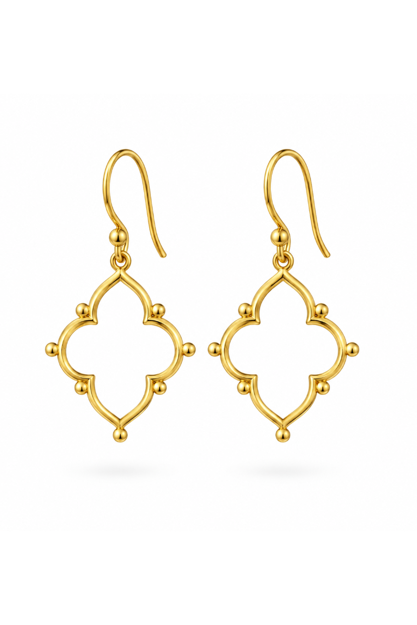 Panda Earrings
