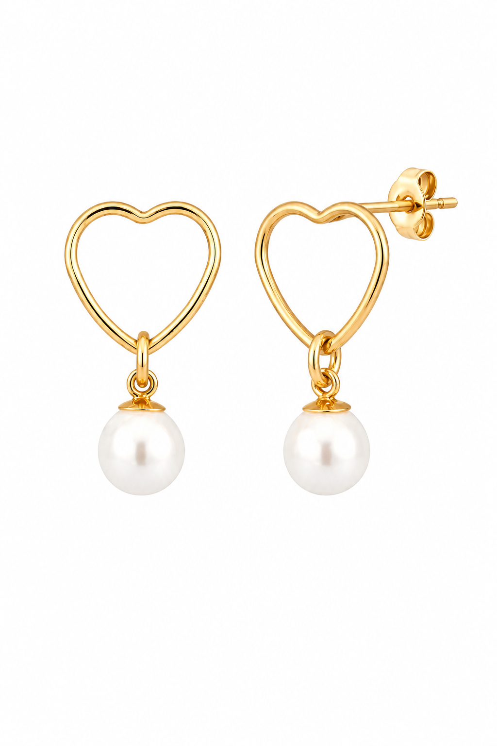 Pearl and Heart Drops