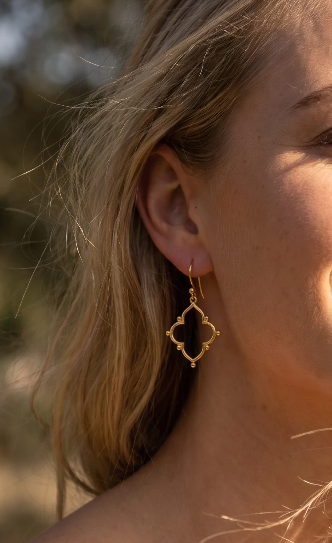 Panda Earrings
