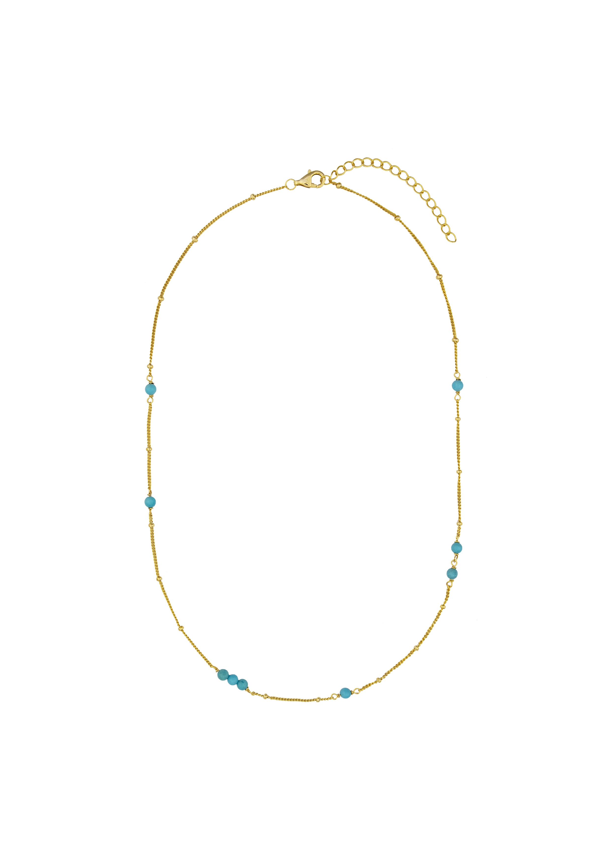 Turquoise Bead Necklace