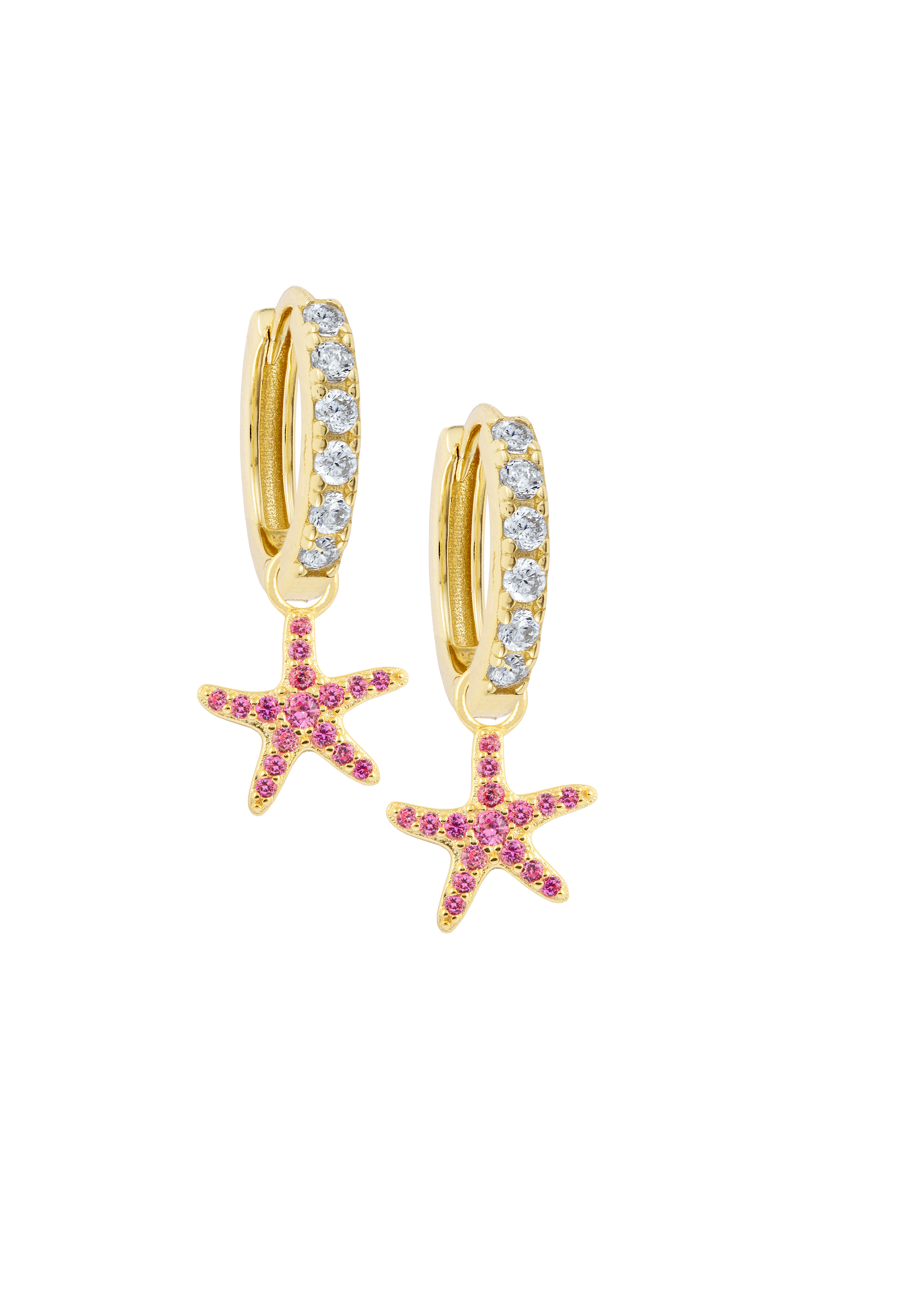 Pink Starfish charm