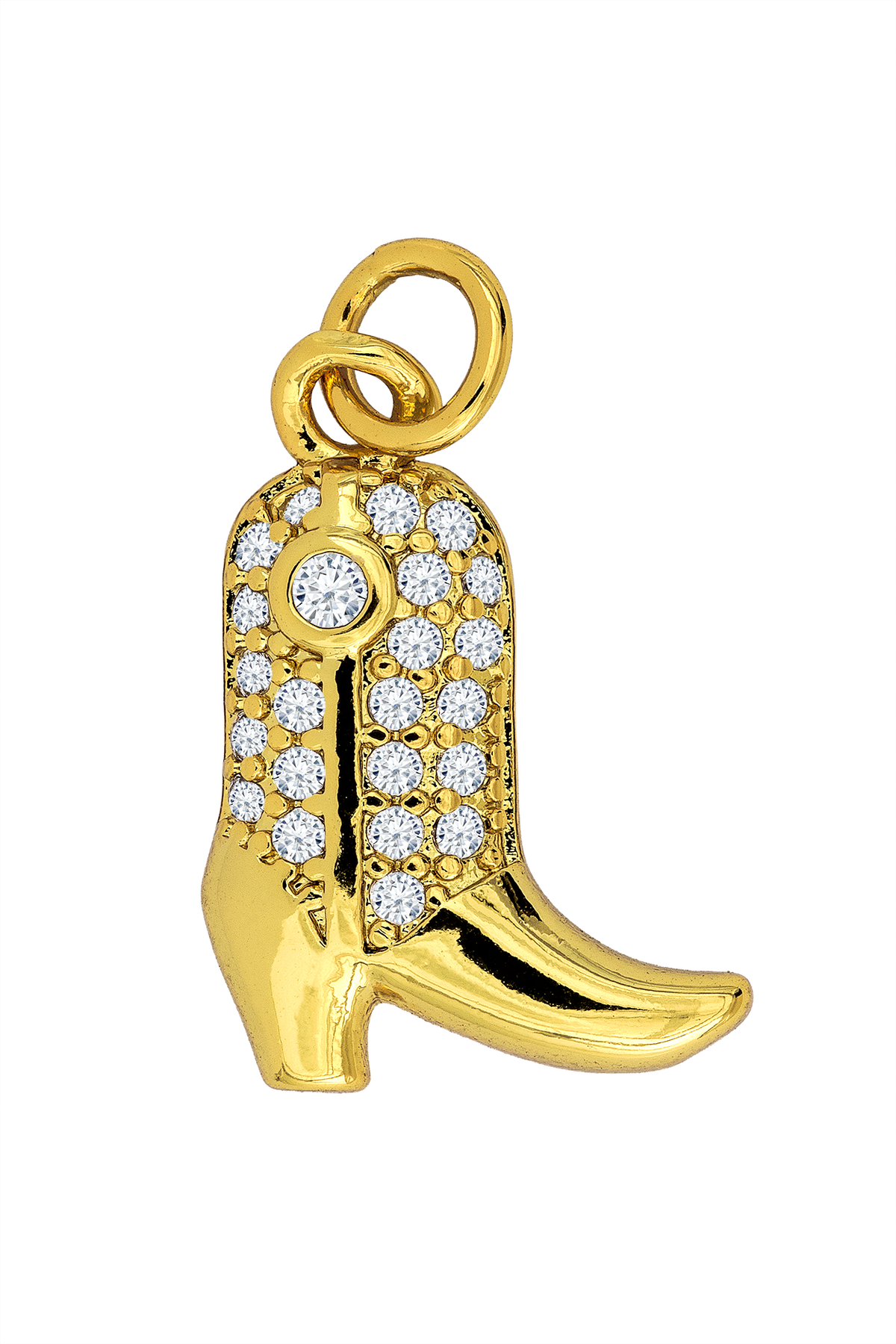 Cowboy boot pendant
