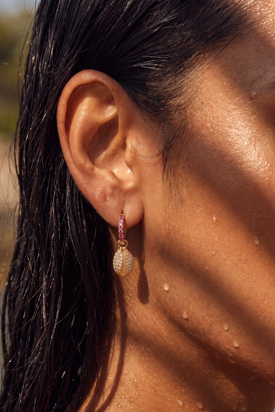 Cowrie shell Charm