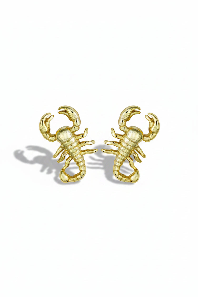 Golden Scorpion studs