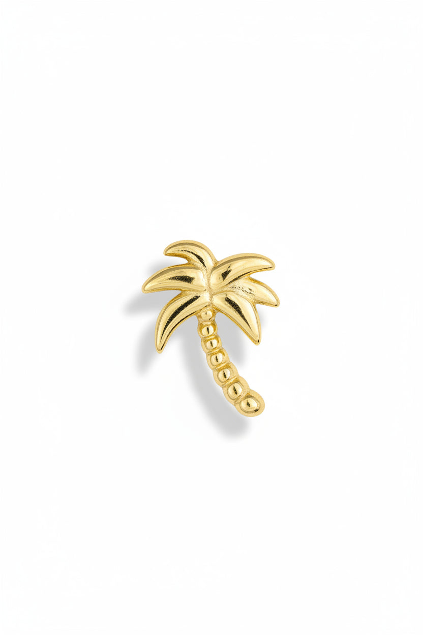 Golden Palm Studs