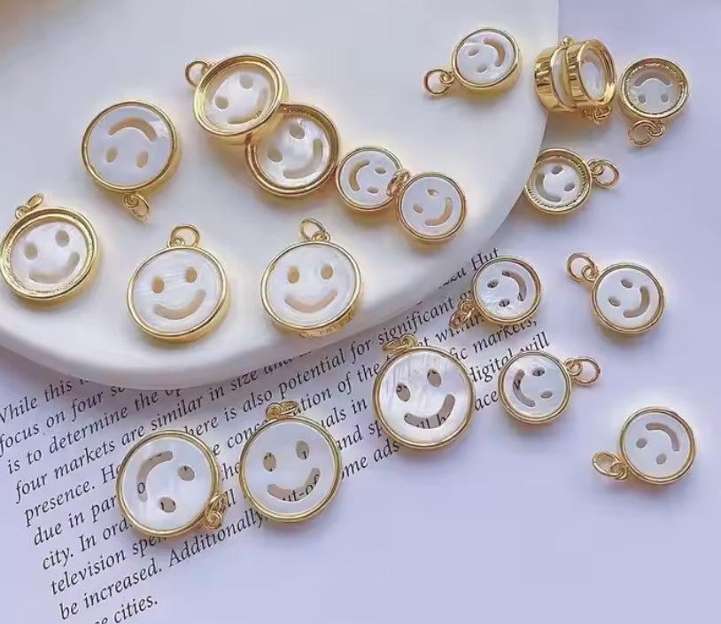 Mother of Pearl Smile Necklace (2 sizes)