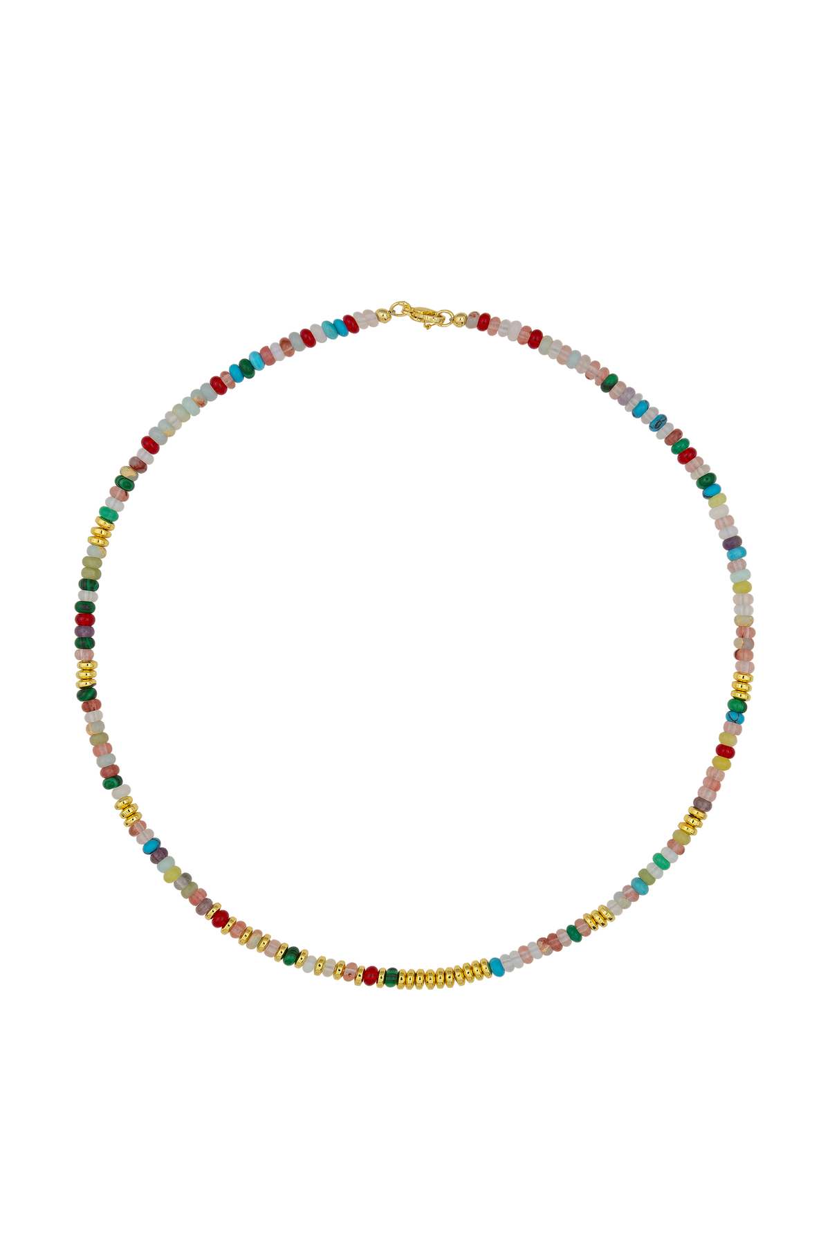 Nila Necklace - 5 stone colours