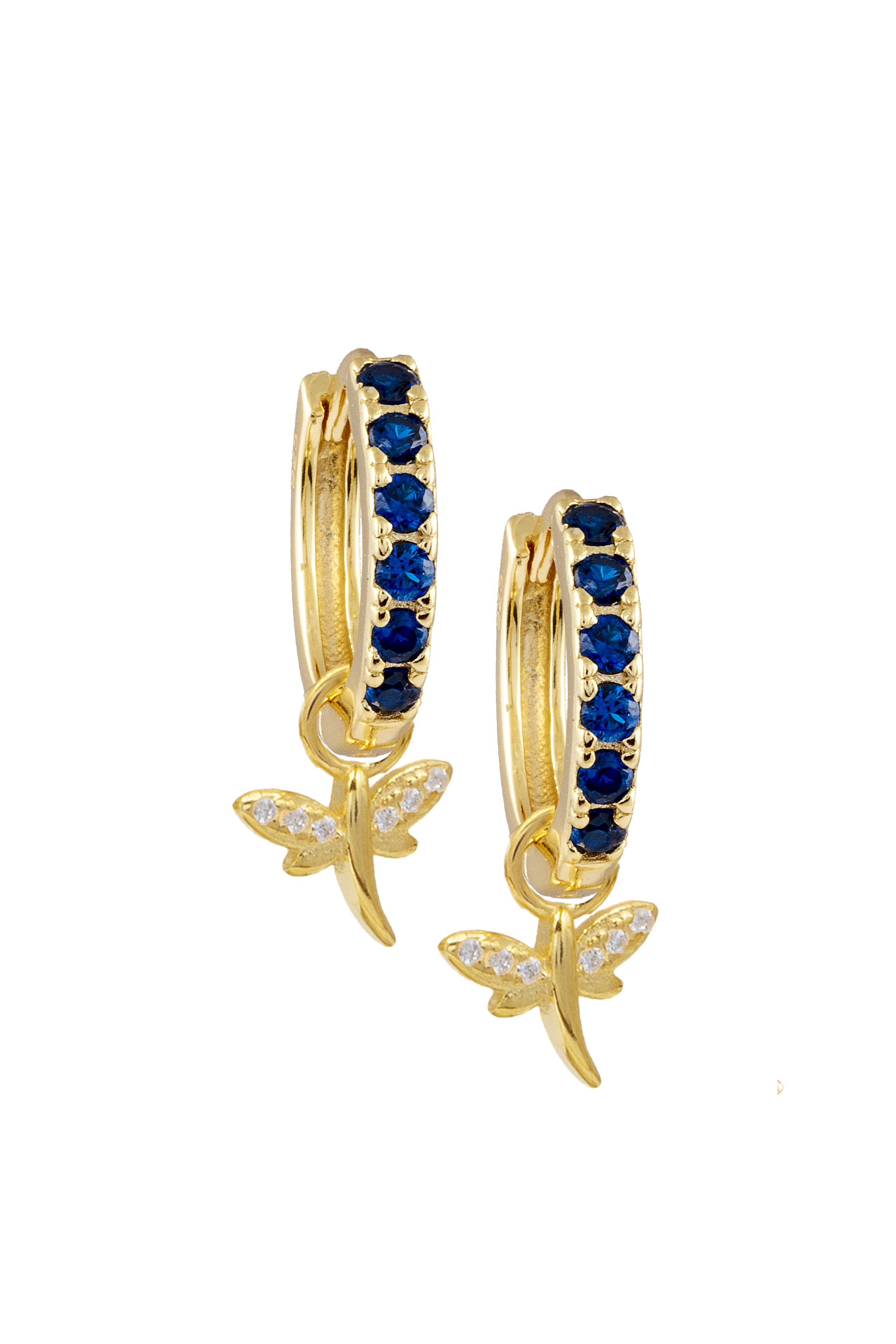 Golden Dragonfly charm