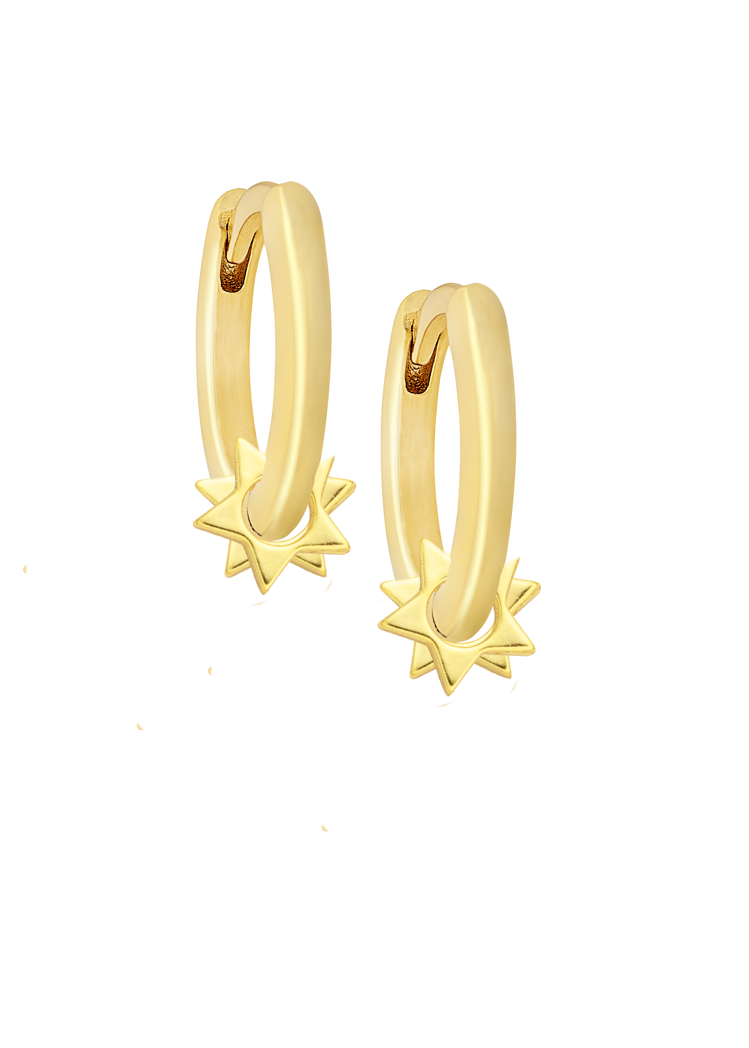 10mm Liliput Golden Hoops
