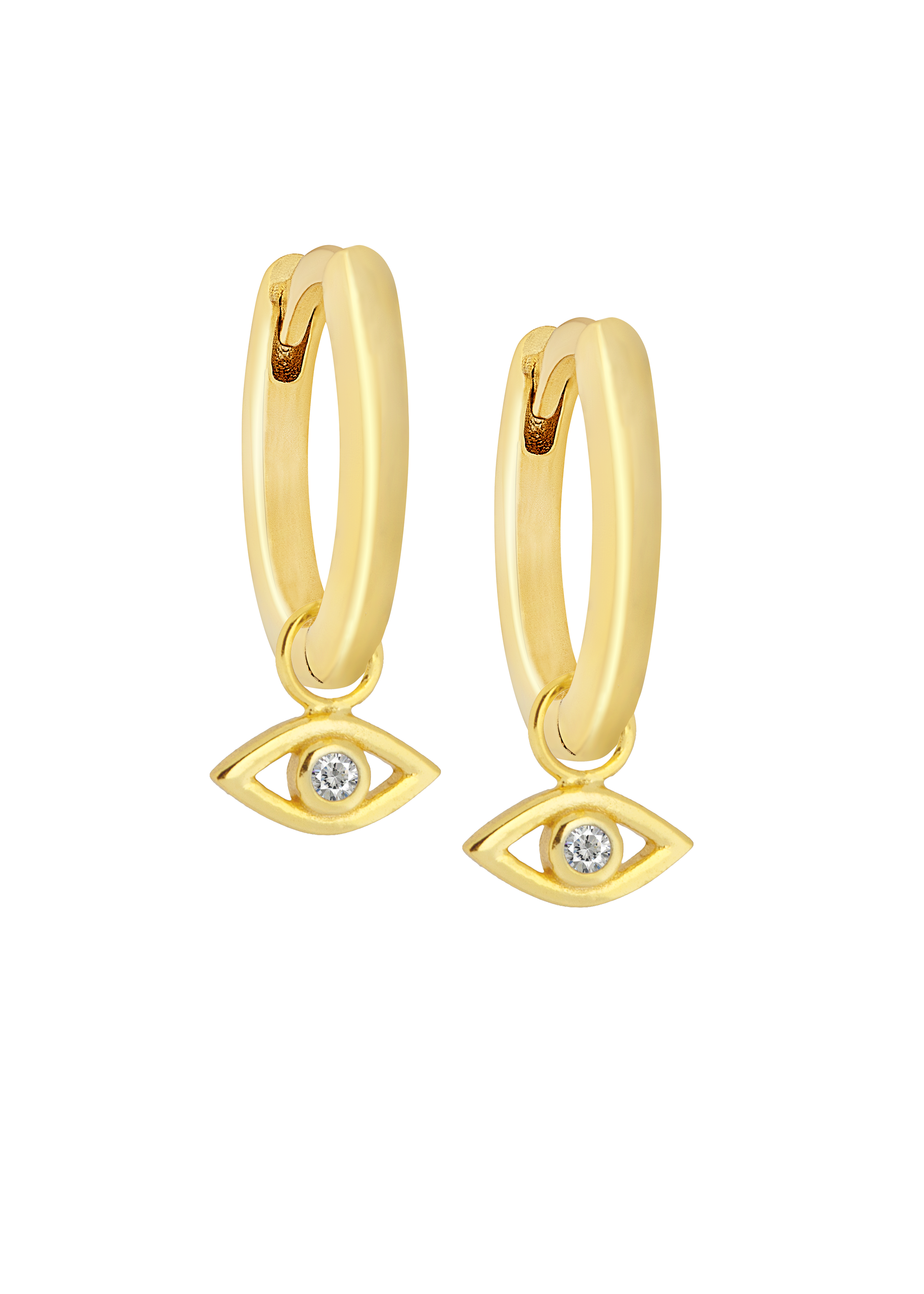 10mm Liliput Golden Hoops