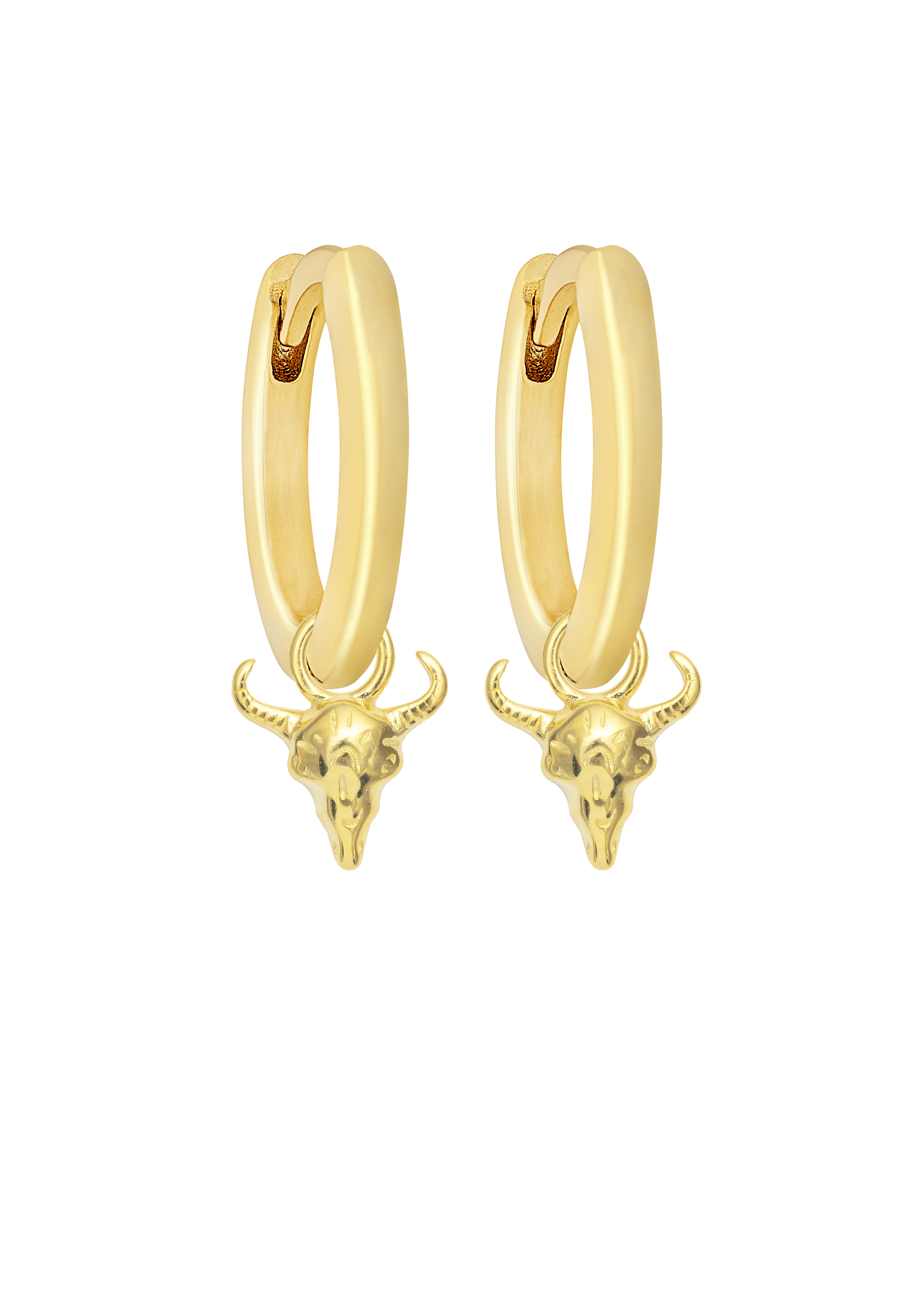 10mm Liliput Golden Hoops