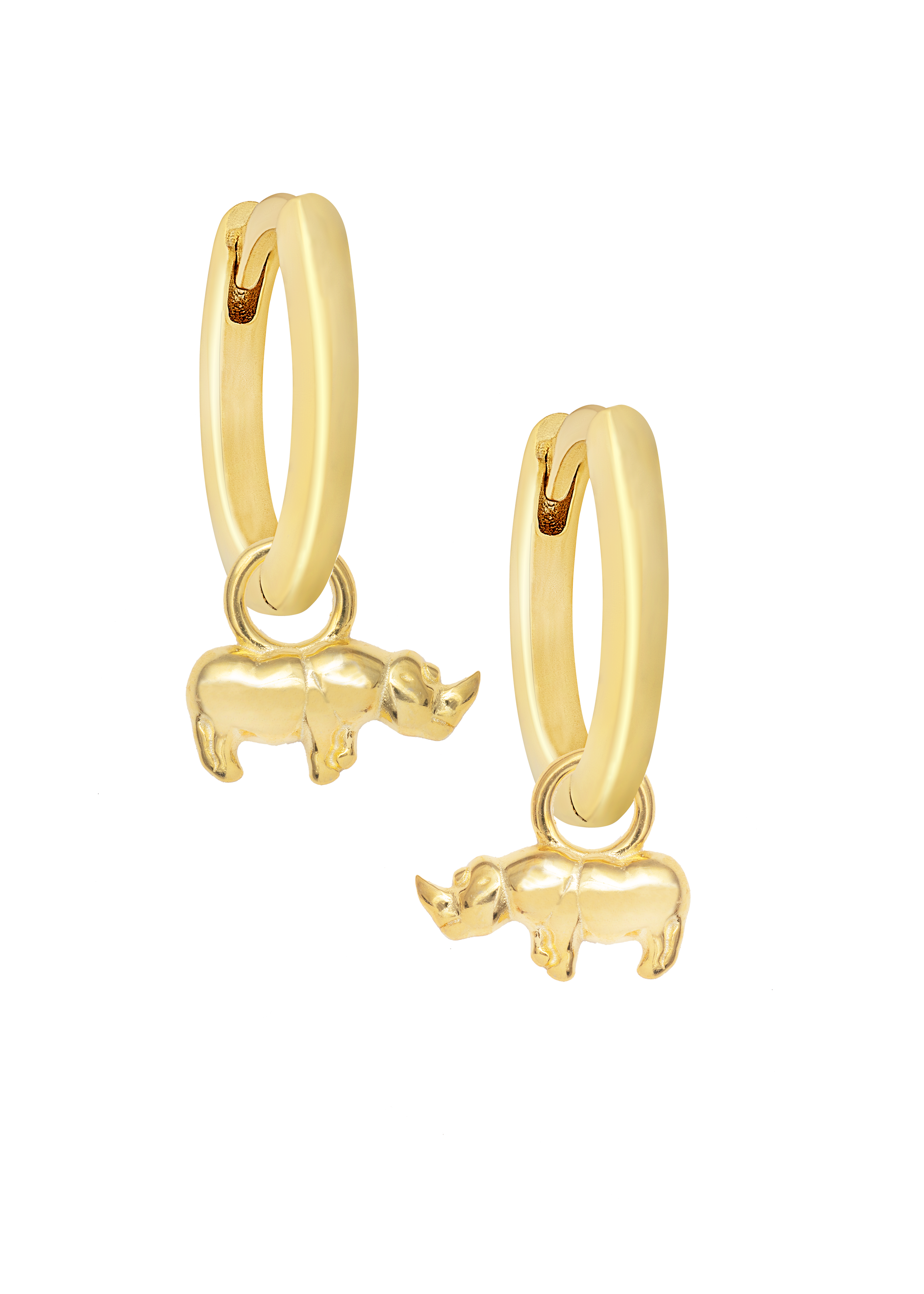 10mm Liliput Golden Hoops