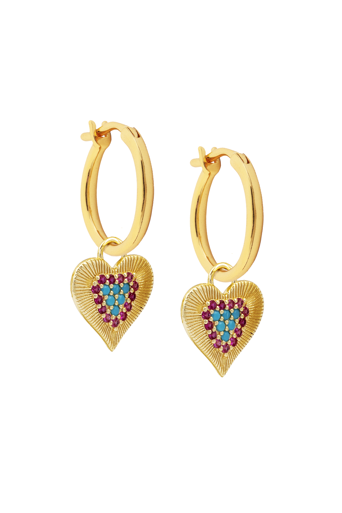 Mexican Heart Charm