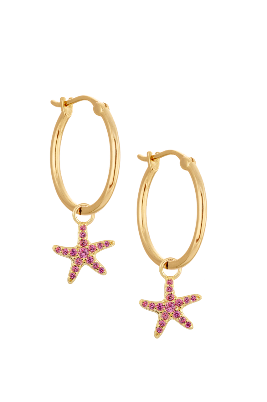 Pink Starfish charm