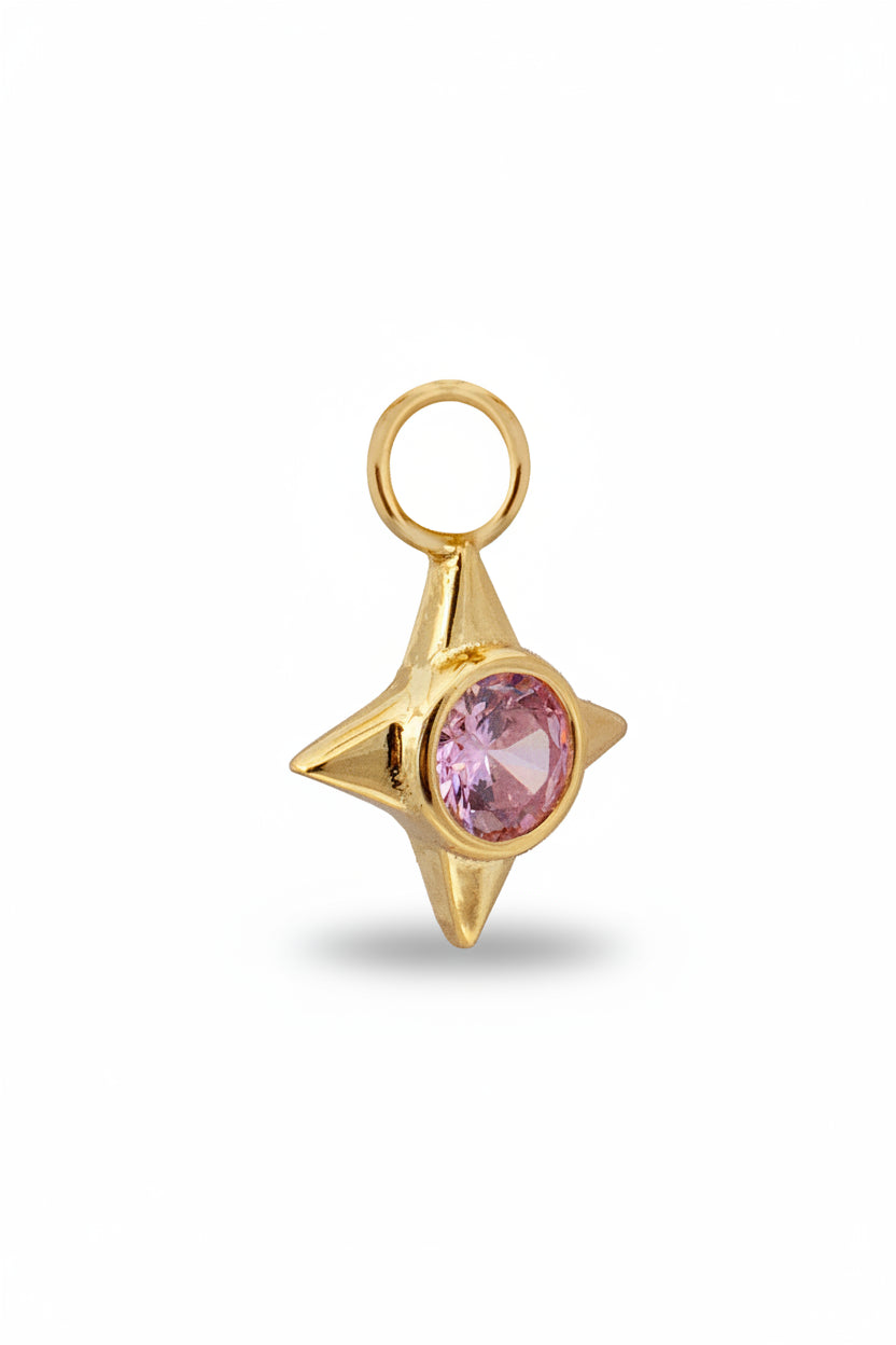 Pink Star Charm
