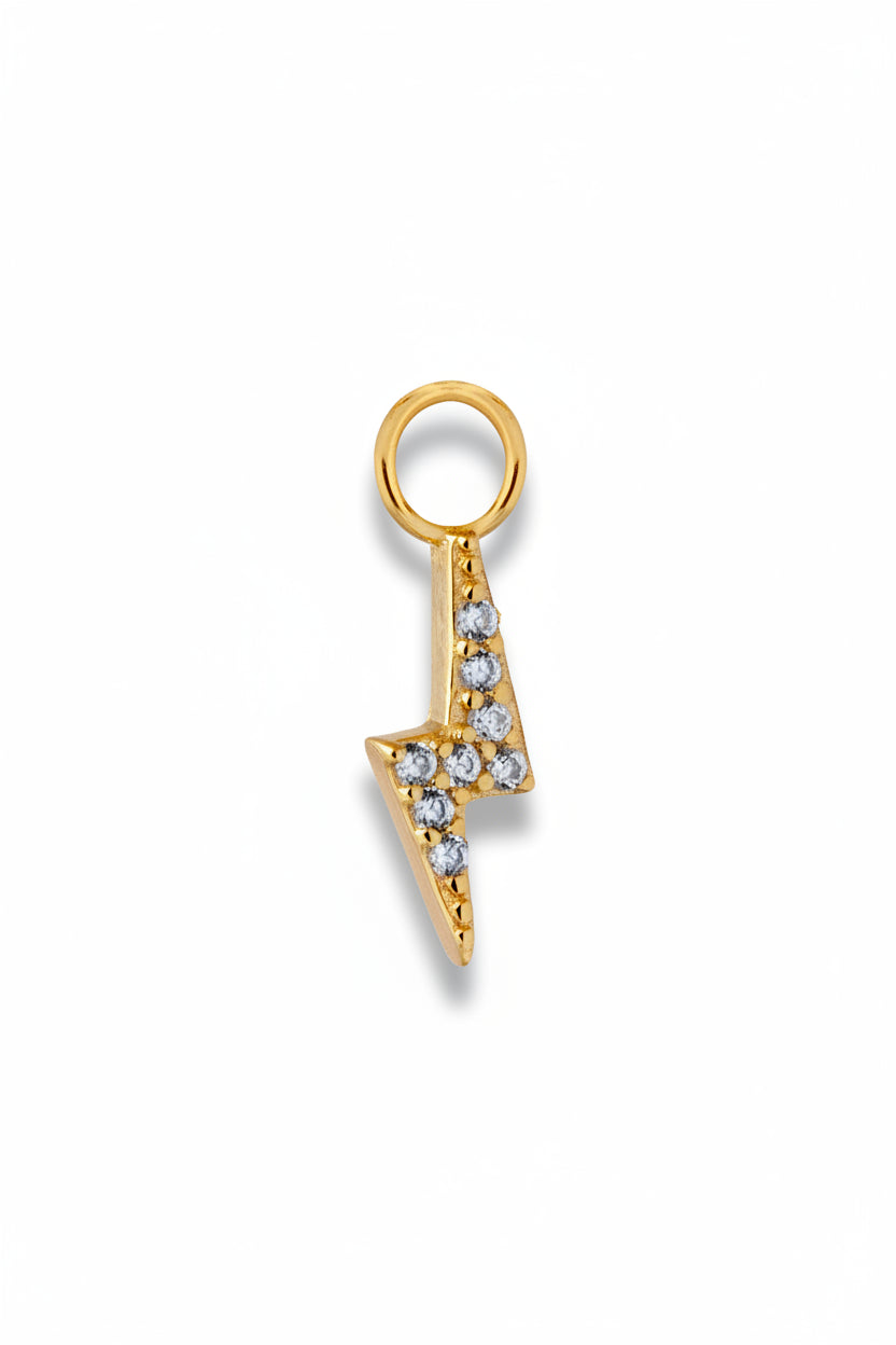 Small Lightning Bolt Charm