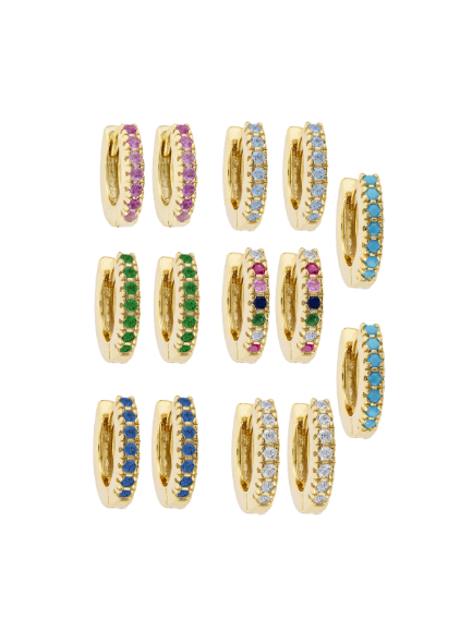 HUGGIE Hoops 10mm (7 colours)