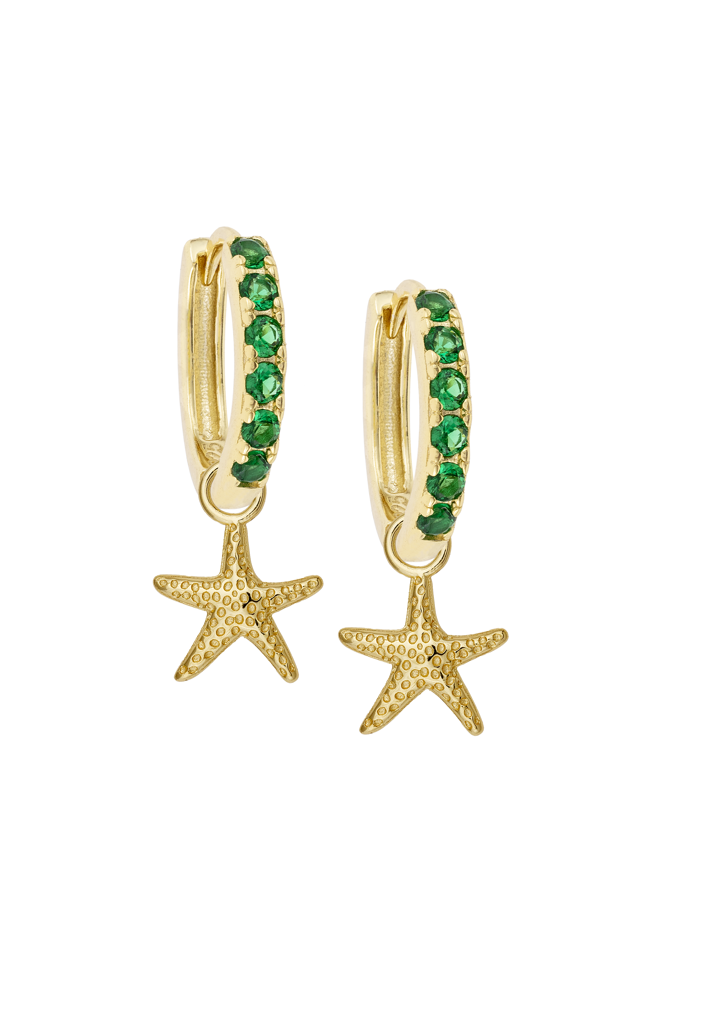 Golden Starfish Charm