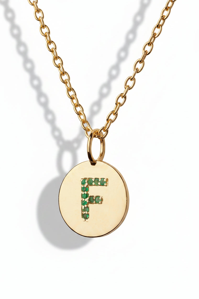 Alphabet Pendant "F"