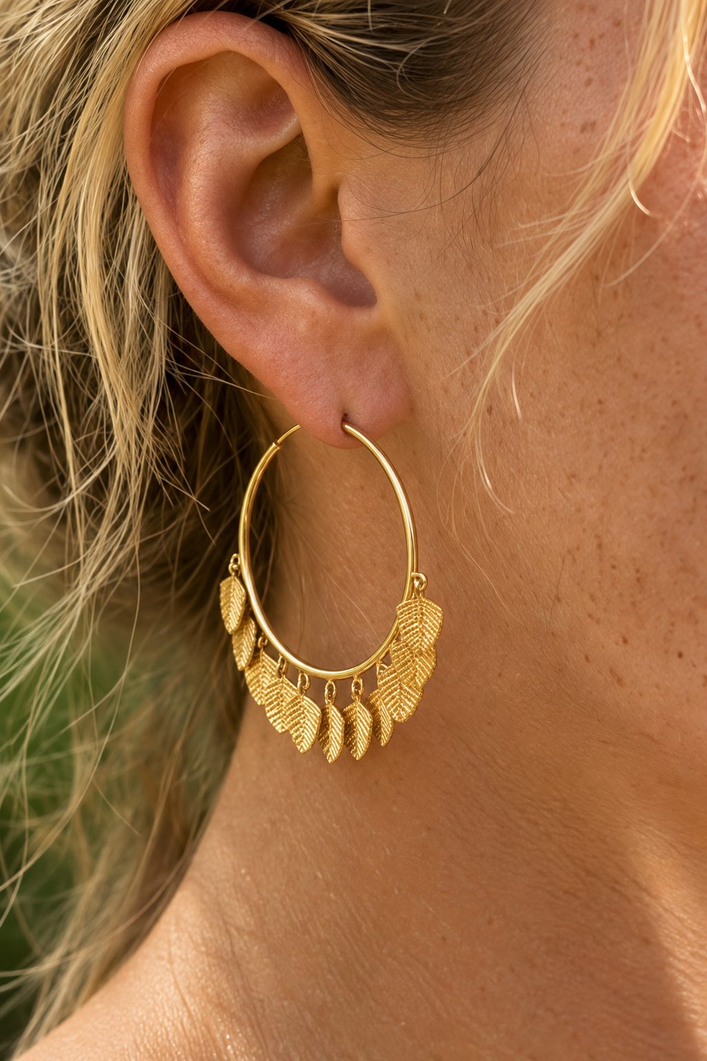 Mega Leaf hoops