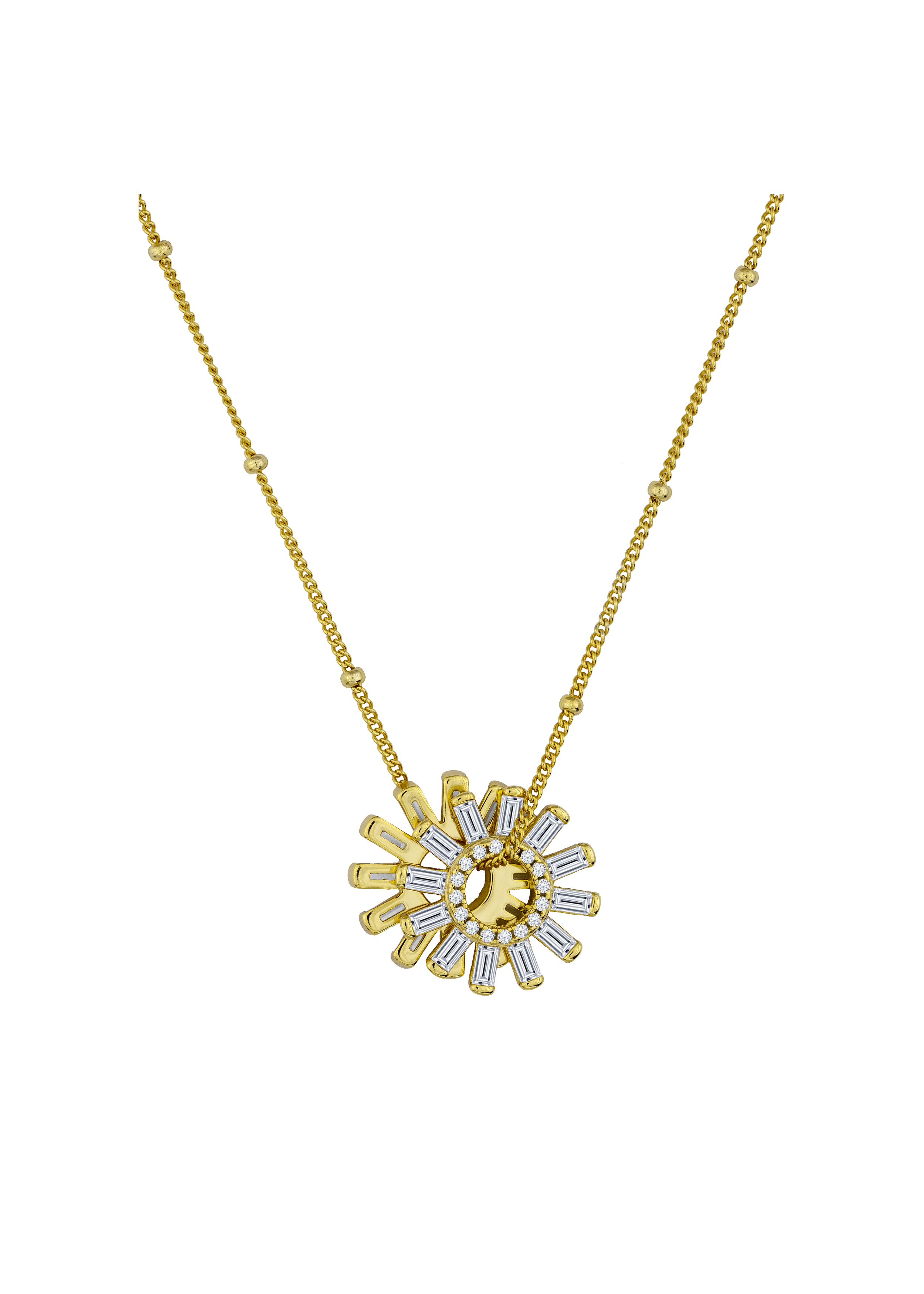 Double Stella Necklace