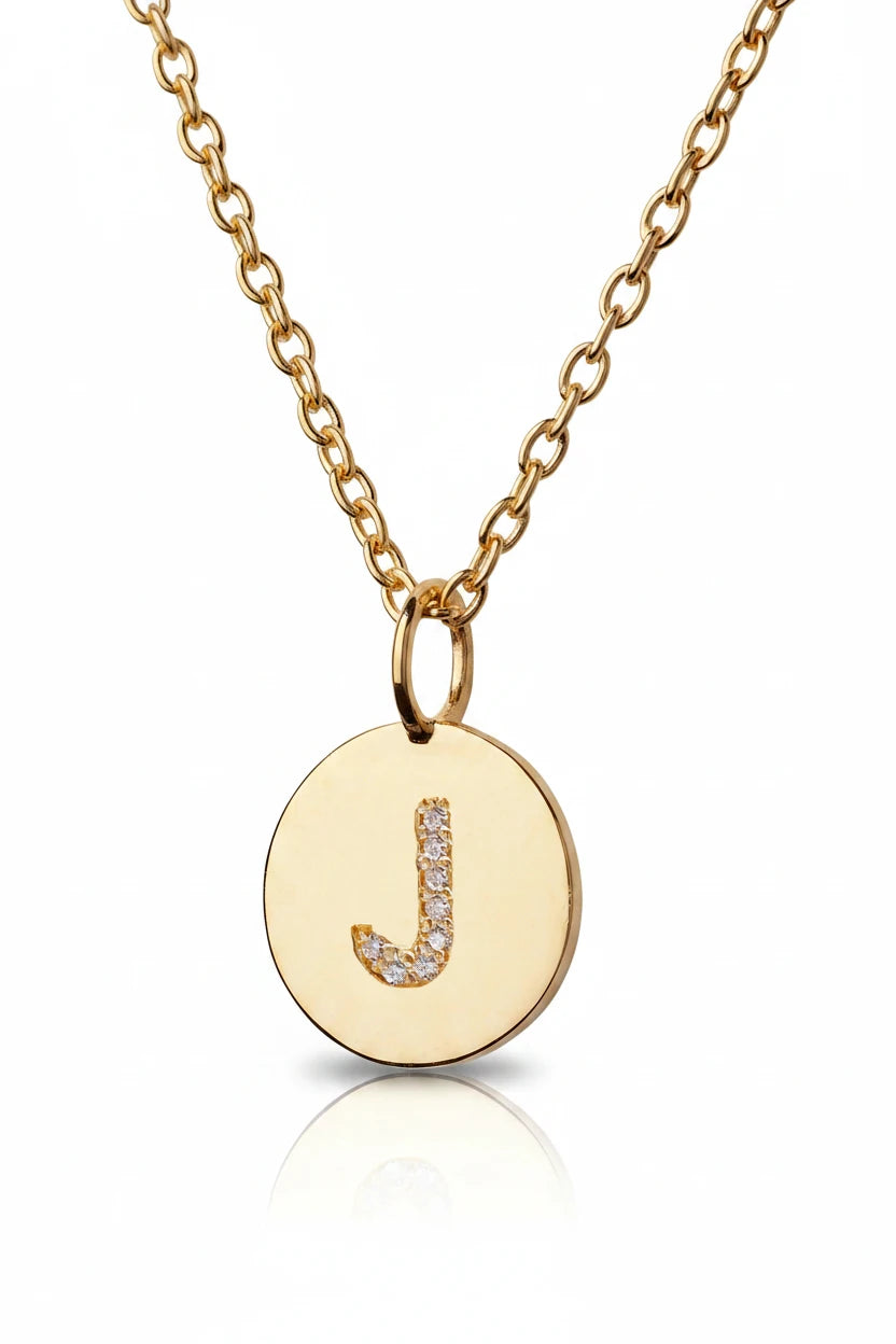 Alphabet Pendant "J"