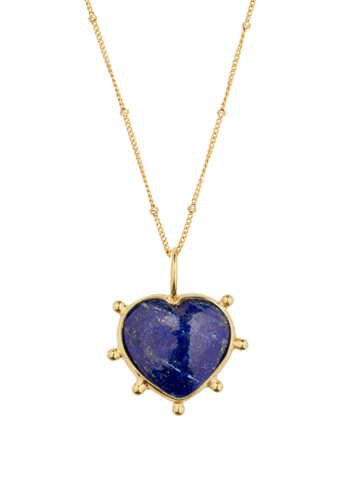 Jaipur Stone Heart Pendant
