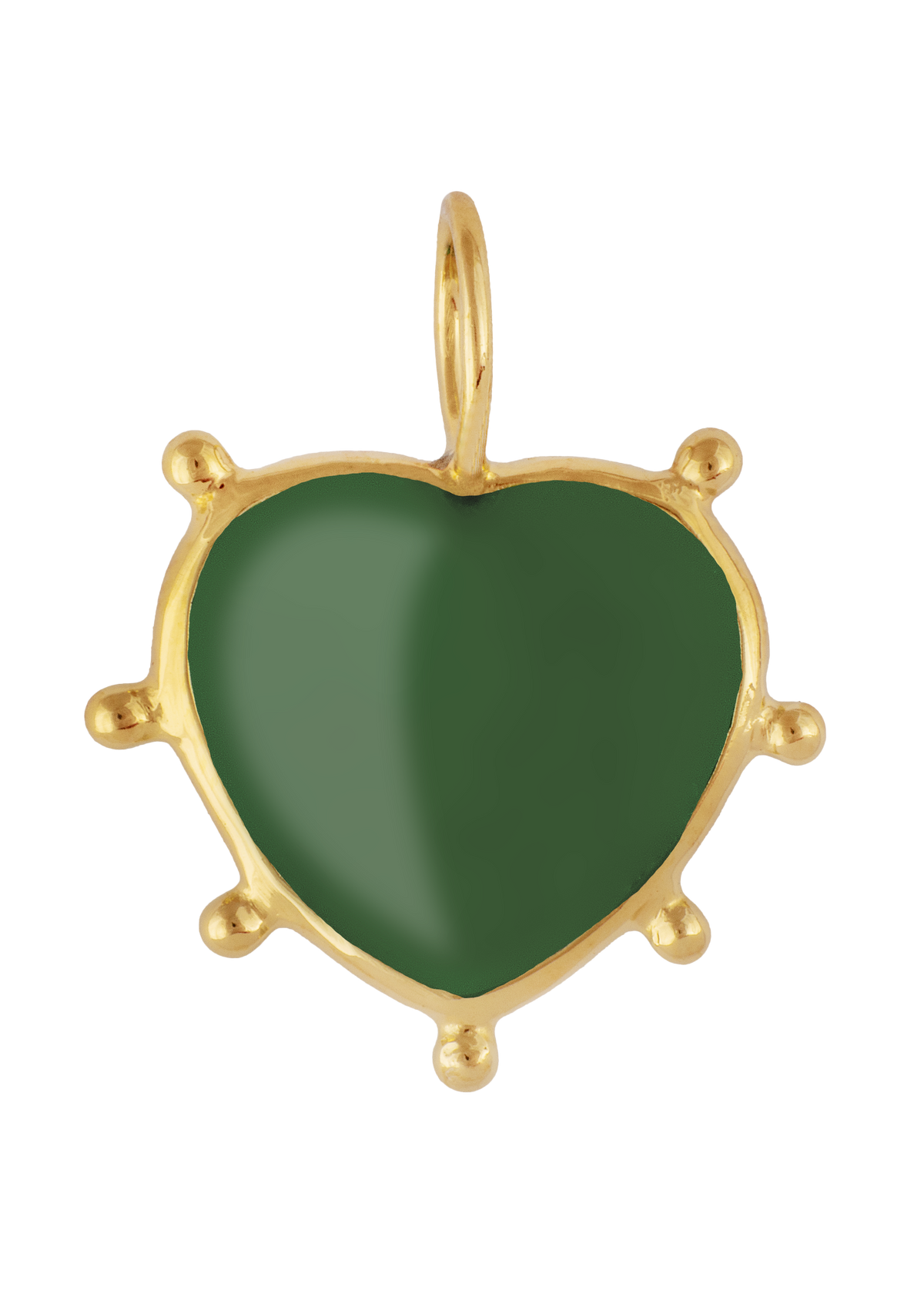 Jaipur Stone Heart Pendant