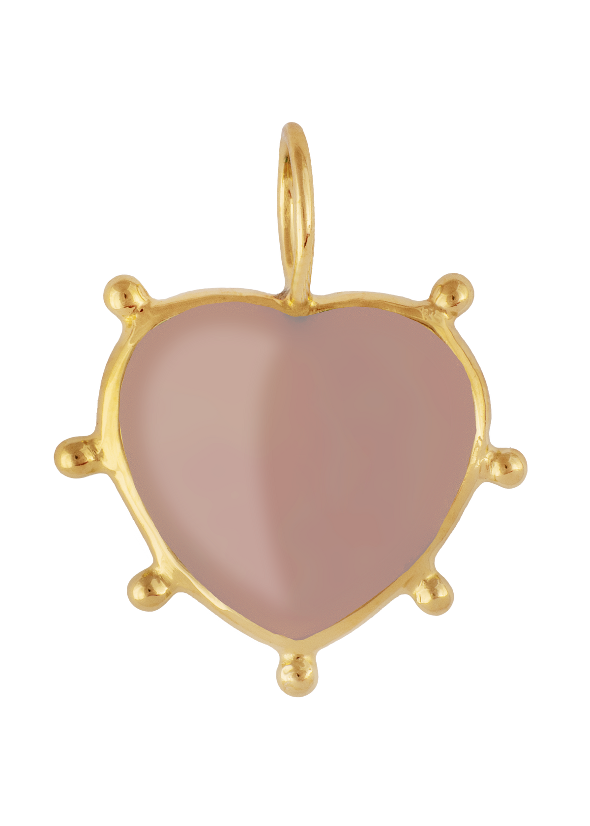 Jaipur Stone Heart Pendant
