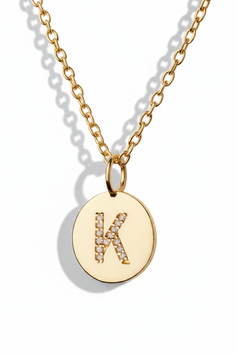 Alphabet Pendant "K"